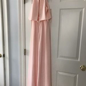BHLDN Dresses - Blush maxi bridesmaid dress BHLDN Dresses - Blush maxi bridesmaid dress